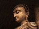 25Buddha49 - 30in X 20in,25Buddha49_3020,Oil Colors,Canvas,Museum Quality - 100% Handpainted,God,Meditative Buddha,Buddha Hidden in our Thoughts,Black, Dark Shades,75X50 Size,Buddha;Latest Collection Art Canvas Painting Buy canvas art painting online