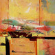 Abstract,abstract paintings,yellow abstract,brown painting
