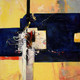 Abstract,abstract paintings,blue abstract, paintings with traces of blue