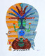 GOND ARTS (ART_2050_17472) - Handpainted Art Painting - 11in X 11in