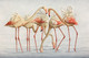 Flamingo's (ART_6428_37069) - Handpainted Art Painting - 20in X 13in