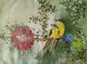 Together (ART_1892_37034) - Handpainted Art Painting - 16in X 12in