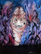 The Tiger (ART_5044_37382) - Handpainted Art Painting - 11in X 14in