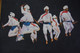 The Folk dancers  (ART_6495_37474) - Handpainted Art Painting - 18in X 12in