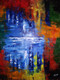 Abstract art (ART_5912_37561) - Handpainted Art Painting - 16in X 20in