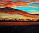 Evening Shades (ART_464_35442) - Handpainted Art Painting - 34in X 28in