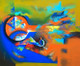 SARASWATI 2 (ART_6663_38323) - Handpainted Art Painting - 26in X 32in