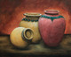 Togetherness (ART_464_5516) - Handpainted Art Painting - 28in X 22in