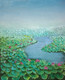 Morning dew (ART_6456_38793) - Handpainted Art Painting - 8in X 10in