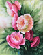 Flower painting  (ART_6706_39213) - Handpainted Art Painting - 24in X 36in