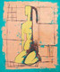 Female,Lady,Abstract Yellow lady,Human Figure