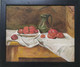 Still life tomato and can (ART_5814_39337) - Handpainted Art Painting - 15in X 12in