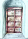 Door to the Fort (ART_6659_39162) - Handpainted Art Painting - 11in X 15in