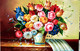 Flower painting  (ART_6706_39666) - Handpainted Art Painting - 24in X 24in
