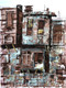 Old House (ART_1380_39784) - Handpainted Art Painting - 22in X 28in