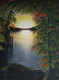 Scenic Painting of a Lake View (ART_6818_39991) - Handpainted Art Painting - 12in X 16in