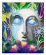 Buddha (ART_6998_40848) - Handpainted Art Painting - 10in X 12in