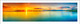 Landscape | Panoramic View of Sunrise | Eco-Friendly & Odorless Canvas Print (PRT_7026_42060) - Canvas Art Print - 72in X 18in