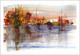 Landscape | View of Harbor | Eco-Friendly & Odorless Canvas Print (PRT_7026_41913) - Canvas Art Print - 44in X 29in