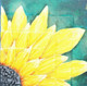 Sunflower 3D wall art (ART_7157_43074) - Handpainted Art Painting - 16in X 16in