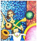 Meera the lover (ART_3892_42427) - Handpainted Art Painting - 9in X 11in