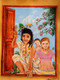 Gang Of Thieves (ART_3674_43576) - Handpainted Art Painting - 18in X 24in