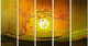 Opposing Forces - Handpainted Art Painting - 50in X 30in