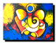 Lord Ganpati Multicolour Abstract Painting  (ART_5557_44097) - Handpainted Art Painting - 37in X 25in