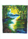 Landscape (ART_7193_44157) - Handpainted Art Painting - 19in X 21in