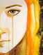 55Figure24 - 24in X 32in,55Figure24_2432,Oil Colors,Canvas,Yellow, Brown,Rs.3290,Modern Art;Figurative;Latest Collection;By Orientation and Size/Vertical/Medium (25in to 32in);Female,Lady,Girl,Full Collection,Museum Quality - 100% Handpainted