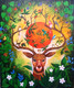 Nature of love (ART_82_45195) - Handpainted Art Painting - 36in X 42in