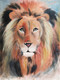 THE KING (ART_7151_45539) - Handpainted Art Painting - 12in X 16in