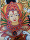 Vishnu (ART_7263_45519) - Handpainted Art Painting - 8in X 11in
