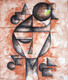 Silence (ART_7276_45630) - Handpainted Art Painting - 10in X 12in