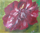 Just a flower (ART_7238_44922) - Handpainted Art Painting - 11in X 10in