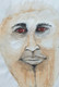 Wolfy eyes  (ART_7257_45711) - Handpainted Art Painting - 8in X 10in