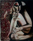 Rythm of life 4 (ART_7277_45641) - Handpainted Art Painting - 24in X 18in