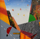 Kolkata - New City (ART_1149_45807) - Handpainted Art Painting - 30in X 30in