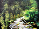 Nature51 (ART_1149_45971) - Handpainted Art Painting - 20in X 16in