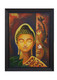 Buddha (ART_1388_46028) - Handpainted Art Painting - 18in X 24in