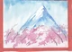 Mountain Peak (ART_7304_46122) - Handpainted Art Painting - 8in X 5in