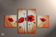 flower, flowers, blossom, red blossom, red flower,multi piece flower