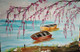 By the river (ART_3827_46382) - Handpainted Art Painting - 36in X 24in