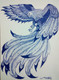 MIGHTY EAGLE (ART_7318_46338) - Handpainted Art Painting - 8in X 12in
