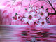 Pretty in Pink (ART_6584_46305) - Handpainted Art Painting - 48in X 36in