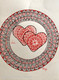 Mandala  (ART_7325_46401) - Handpainted Art Painting - 8in X 11in