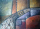 Modern Abstract (Horizontal) (ART_1229_46449) - Handpainted Art Painting - 36in X 24in