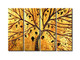 Golden Tree - Handpainted Art Painting - 48in X 36in