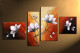 Jovial Floret - Handpainted Art Painting - 68in X 32in