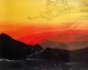 Mountains from Mountain (ART_7001_46866) - Handpainted Art Painting - 19in X 15in